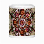 Pattern Round Abstract Geometric Morph Mugs Center