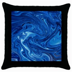 Abstract Pattern Texture Art Throw Pillow Case (black) by Nexatart