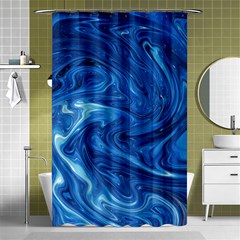 Abstract Pattern Texture Art Shower Curtain 48  X 72  (small)  by Nexatart