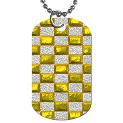 Pattern Desktop Square Wallpaper Dog Tag (two Sides) by Nexatart