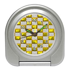 Pattern Desktop Square Wallpaper Travel Alarm Clocks