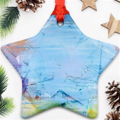 Background Art Abstract Watercolor Star Ornament (two Sides) by Nexatart