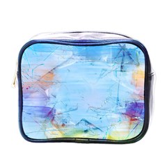 Background Art Abstract Watercolor Mini Toiletries Bags by Nexatart