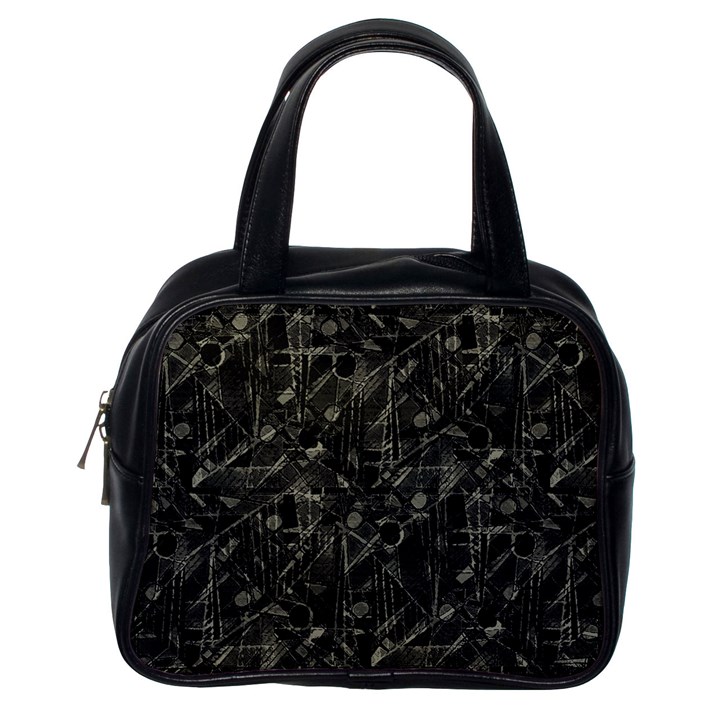 Abstract Collage Patchwork Pattern Classic Handbags (One Side)