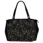 Abstract Collage Patchwork Pattern Office Handbags (2 Sides)  Front