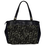 Abstract Collage Patchwork Pattern Office Handbags (2 Sides)  Back