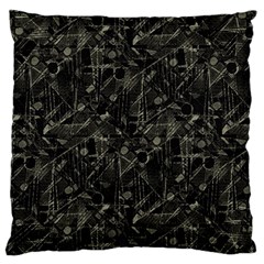 Abstract Collage Patchwork Pattern Standard Flano Cushion Case (one Side) by dflcprints