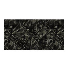 Abstract Collage Patchwork Pattern Satin Wrap by dflcprints