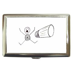 Violence Concept Drawing Illustration Small Cigarette Money Cases by dflcprints