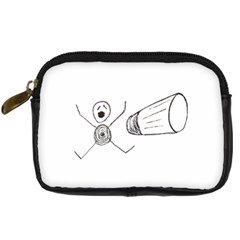 Violence Concept Drawing Illustration Small Digital Camera Cases by dflcprints