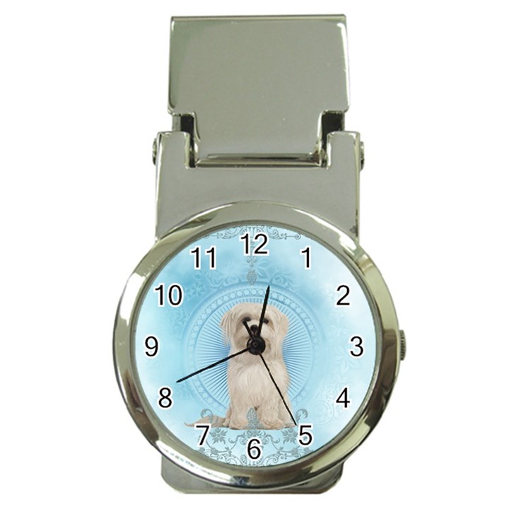 Cute Little Havanese Puppy Money Clip Watches