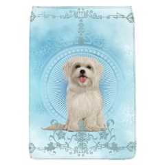 Cute Little Havanese Puppy Flap Covers (l)  by FantasyWorld7