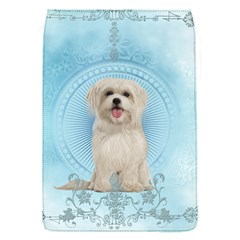 Cute Little Havanese Puppy Flap Covers (s)  by FantasyWorld7