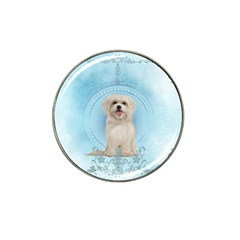 Cute Little Havanese Puppy Hat Clip Ball Marker (4 Pack) by FantasyWorld7