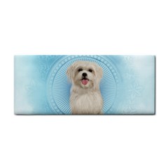 Cute Little Havanese Puppy Hand Towel by FantasyWorld7