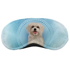 Cute Little Havanese Puppy Sleeping Masks by FantasyWorld7