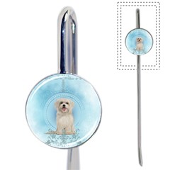 Cute Little Havanese Puppy Book Mark by FantasyWorld7