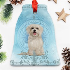 Cute Little Havanese Puppy Ornament (bell) by FantasyWorld7