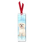 Cute Little Havanese Puppy Small Book Marks Front