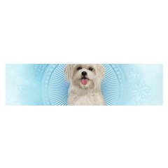 Cute Little Havanese Puppy Satin Scarf (oblong) by FantasyWorld7