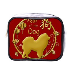 Year Of The Dog - Chinese New Year Mini Toiletries Bags by Valentinaart