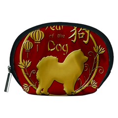 Year Of The Dog - Chinese New Year Accessory Pouches (medium)  by Valentinaart