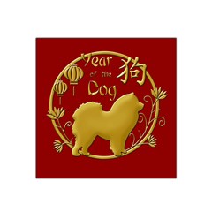 Year Of The Dog - Chinese New Year Satin Bandana Scarf by Valentinaart