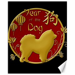 Year Of The Dog - Chinese New Year Canvas 16  X 20   by Valentinaart