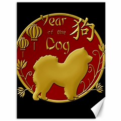 Year Of The Dog - Chinese New Year Canvas 36  X 48   by Valentinaart