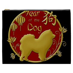 Year Of The Dog - Chinese New Year Cosmetic Bag (xxxl)  by Valentinaart