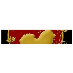 Year Of The Dog - Chinese New Year Small Flano Scarf