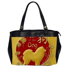 Year Of The Dog - Chinese New Year Office Handbags (2 Sides)  by Valentinaart