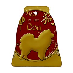 Year Of The Dog - Chinese New Year Bell Ornament (two Sides) by Valentinaart