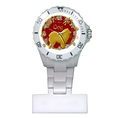 Year Of The Dog - Chinese New Year Plastic Nurses Watch by Valentinaart