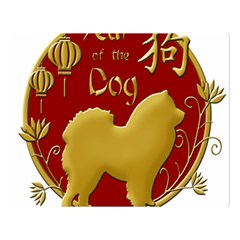 Year Of The Dog - Chinese New Year Double Sided Flano Blanket (large)  by Valentinaart