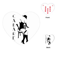 Cabaret Playing Cards (heart)  by Valentinaart