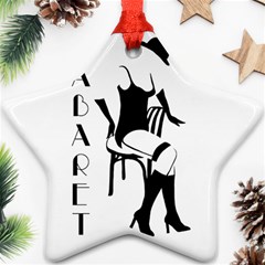 Cabaret Star Ornament (two Sides) by Valentinaart