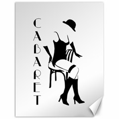 Cabaret Canvas 12  X 16   by Valentinaart