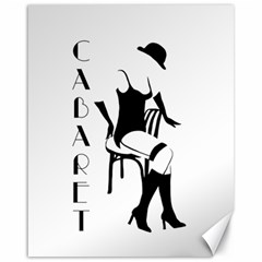 Cabaret Canvas 16  X 20   by Valentinaart