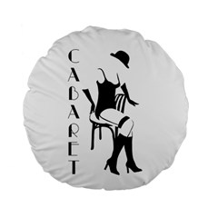 Cabaret Standard 15  Premium Flano Round Cushions by Valentinaart