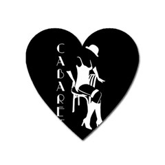 Cabaret Heart Magnet by Valentinaart