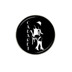 Cabaret Hat Clip Ball Marker by Valentinaart