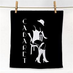 Cabaret Face Towel by Valentinaart