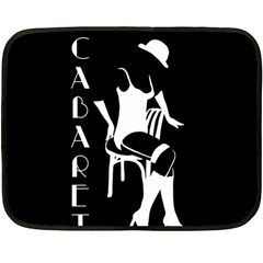 Cabaret Double Sided Fleece Blanket (mini)  by Valentinaart