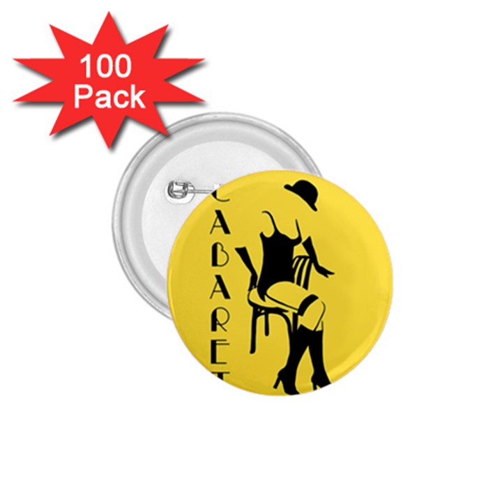 Cabaret 1.75  Buttons (100 pack) 