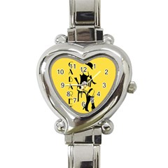 Cabaret Heart Italian Charm Watch by Valentinaart