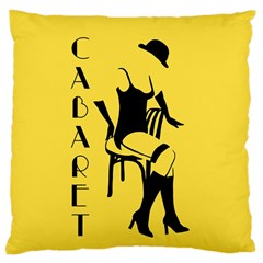 Cabaret Large Cushion Case (two Sides) by Valentinaart