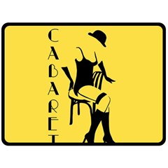 Cabaret Double Sided Fleece Blanket (large)  by Valentinaart