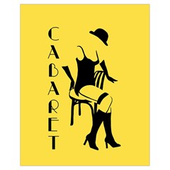 Cabaret Drawstring Bag (small) by Valentinaart