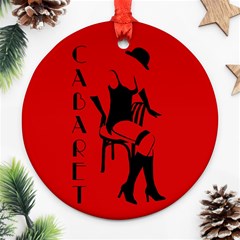 Cabaret Ornament (round) by Valentinaart